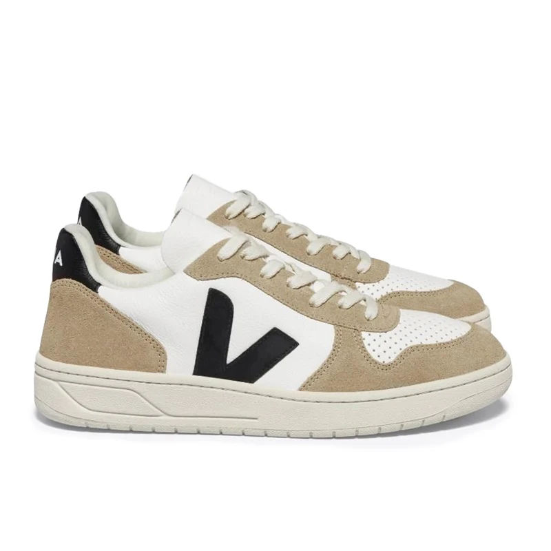 Deportiva blanco/negro/beige V10 Veja