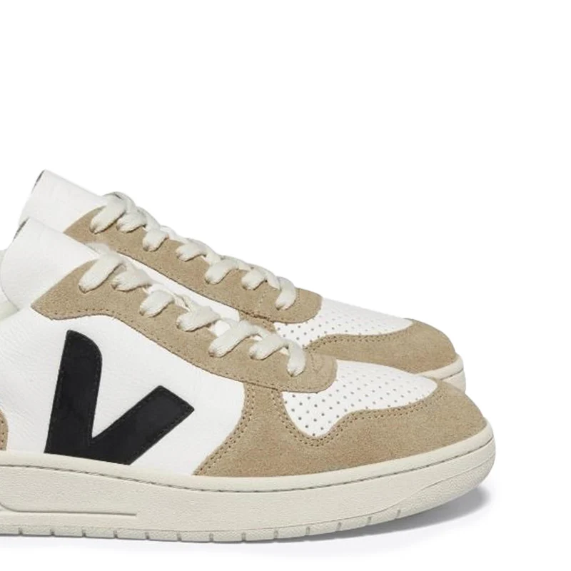 Deportiva blanco/negro/beige V10 Veja