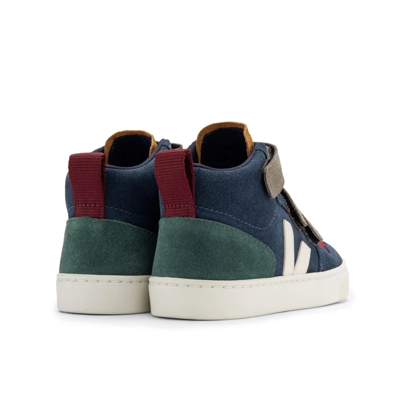 Bota serraje azul V10MIDVEL Veja