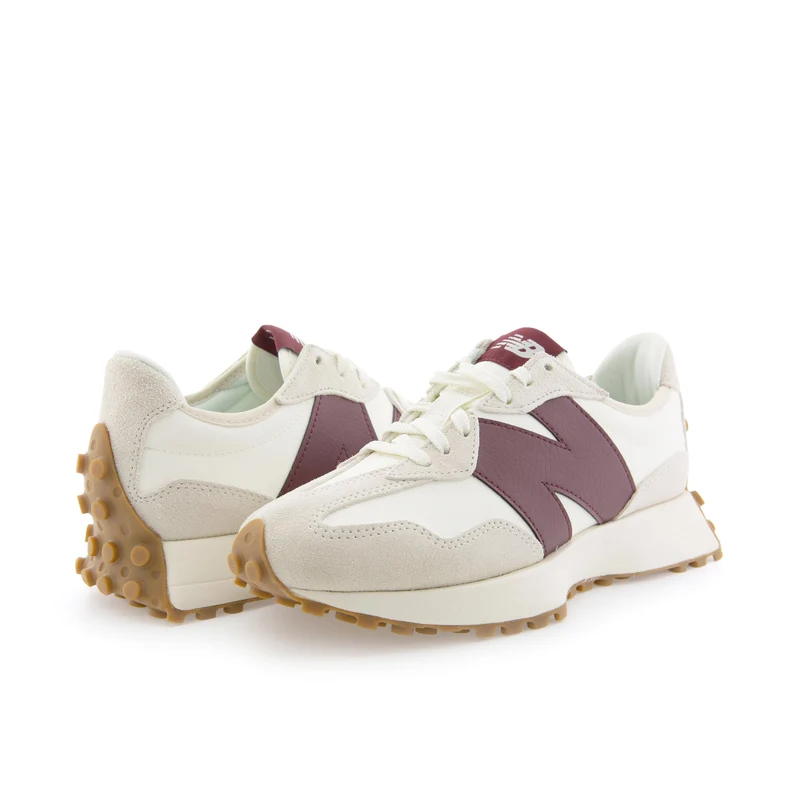 Deportiva beige/burdeos WS327KA New Balance