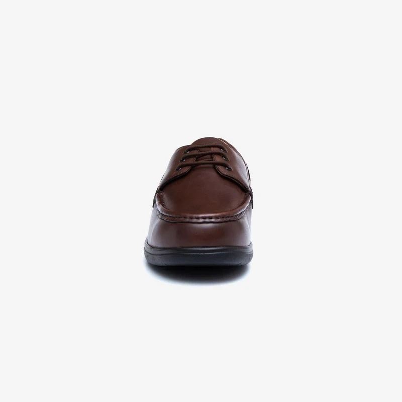 Zapatos náuticos Tredd Well Dean de corte ancho para hombre, color marrón