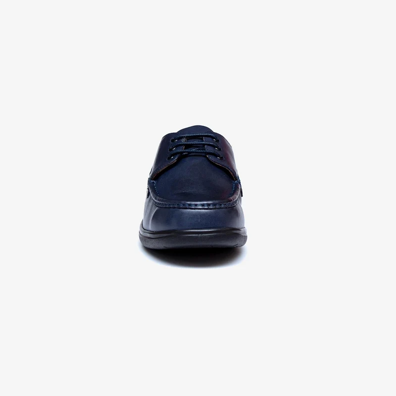 Zapatos náuticos Tredd Well Dean de corte ancho para hombre, color azul marino