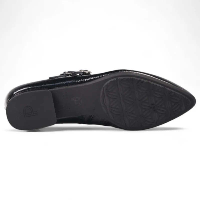 Zapatos Pitillos Mary Janes 10140 Negro