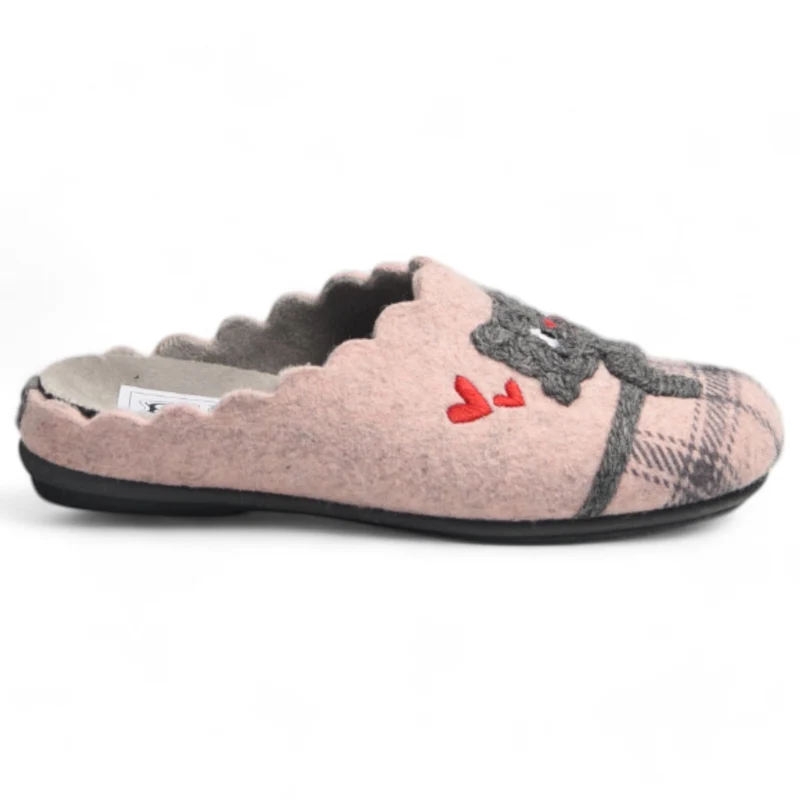 Zapatillas de Casa Marpen Slippers Meow 307IV24 Rosa