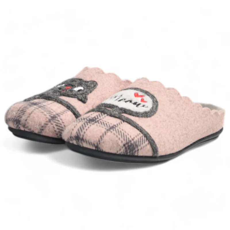 Zapatillas de Casa Marpen Slippers Meow 307IV24 Rosa