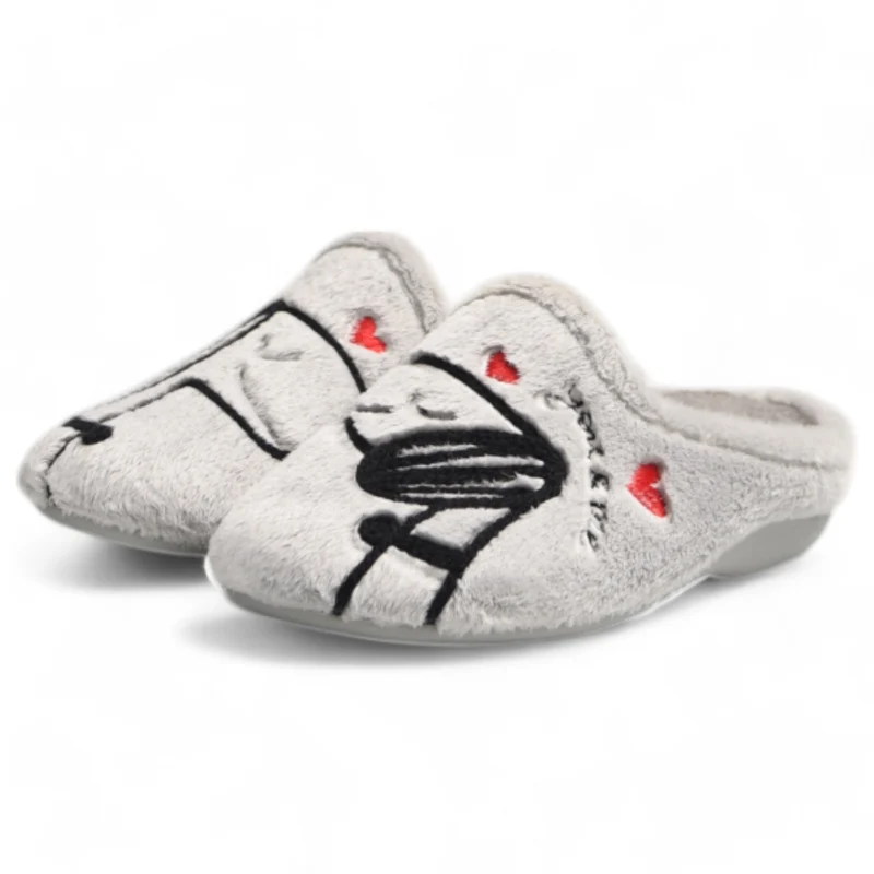 Zapatillas de Casa Marpen Slippers You & Me 406IV24 Gris