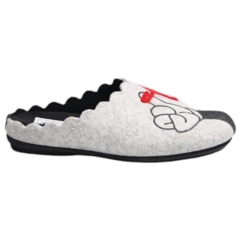 Zapatillas de Casa Marpen Slippers Love 306IV24 Gris