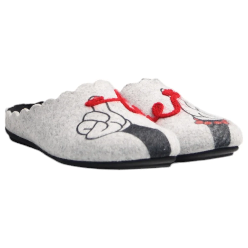Zapatillas de Casa Marpen Slippers Love 306IV24 Gris
