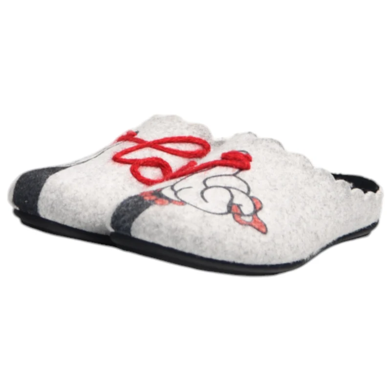 Zapatillas de Casa Marpen Slippers Love 306IV24 Gris