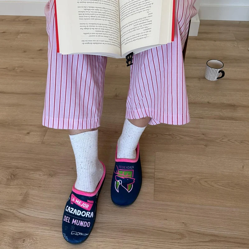 Zapatillas de Casa La Valenciana La Mejor Cazadora 26-269 Fuxia