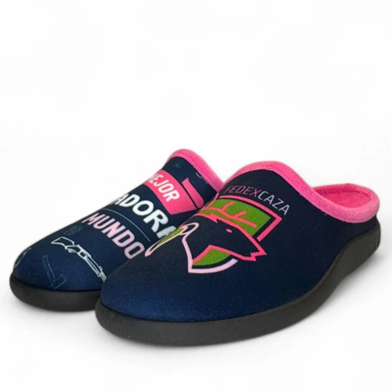 Zapatillas de Casa La Valenciana La Mejor Cazadora 26-269 Fuxia