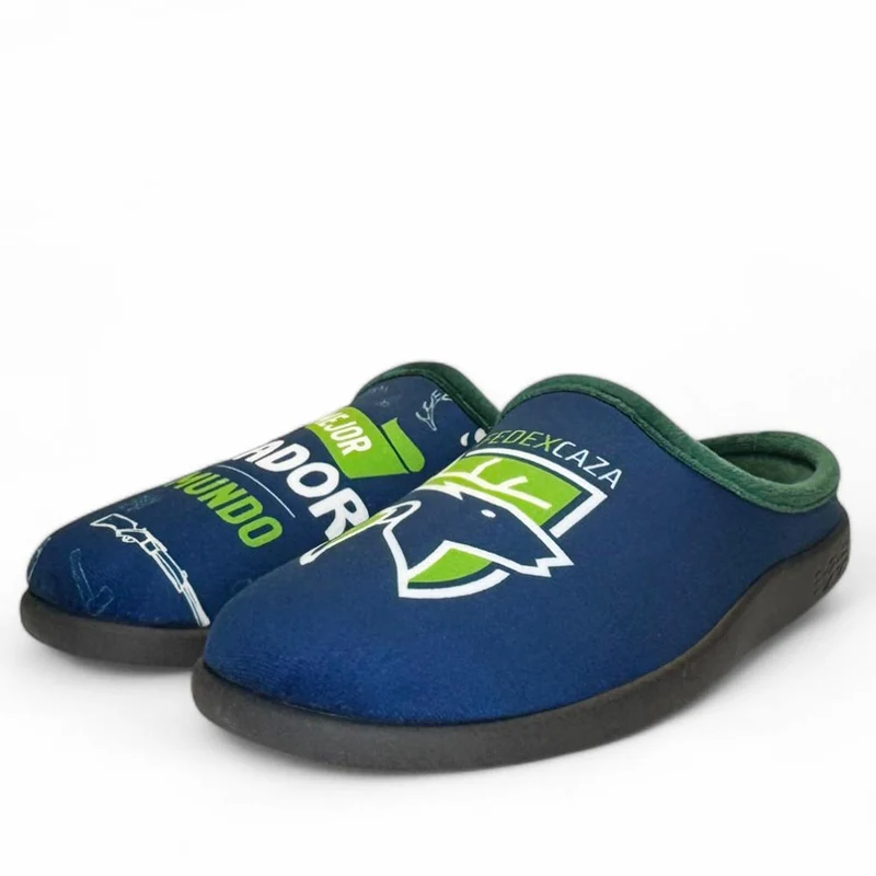 Zapatillas de Casa La Valenciana El Mejor Cazador 27-169 Verde