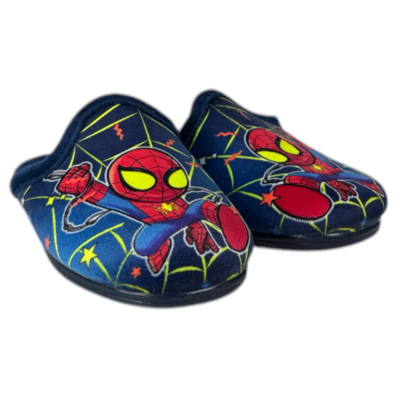 Zapatillas de Casa Natalia Gil Spiderboy Abierta 7048 Marino