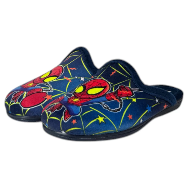 Zapatillas de Casa Natalia Gil Spiderboy Abierta 7048 Marino