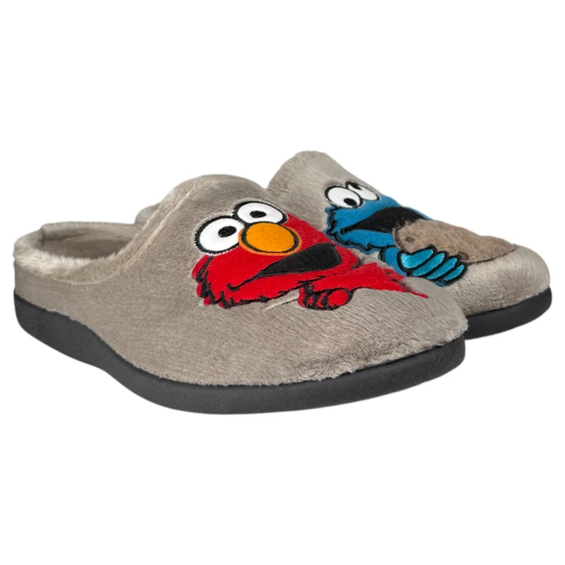 Zapatillas de Casa Flossy Monster 27-124 Taupe