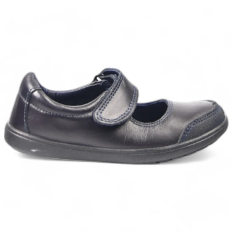 Merceditas Javer Colegial Piel Lavable 6-4 Marino