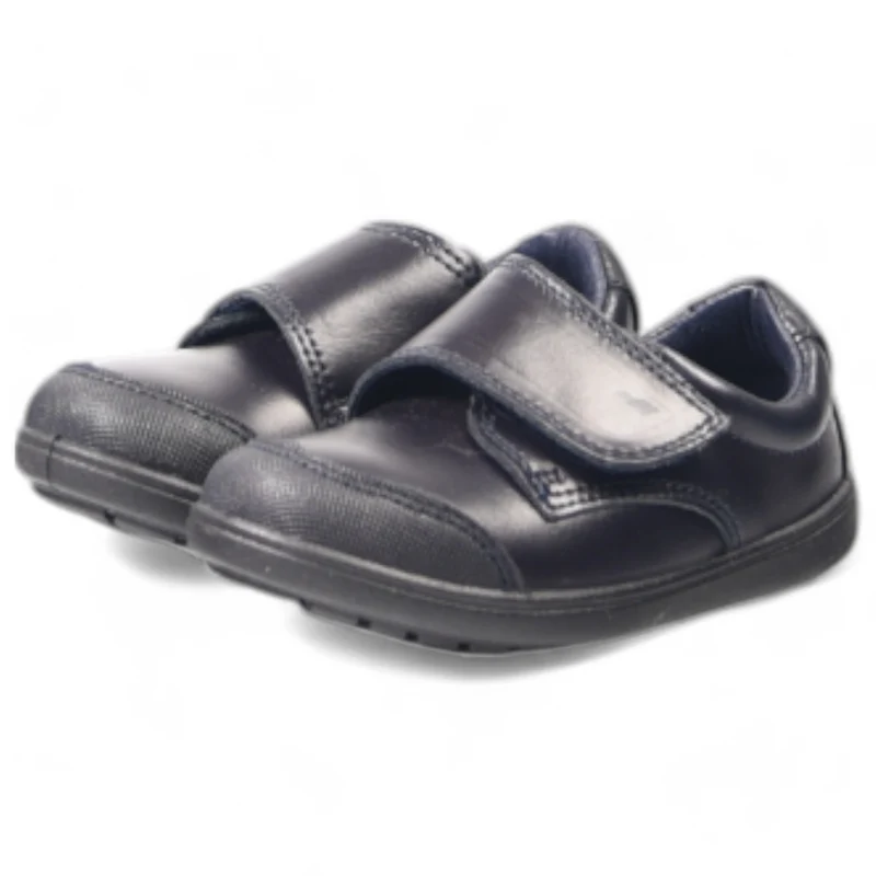 Zapatos Javer Colegial Piel Lavable 6-3 Marino