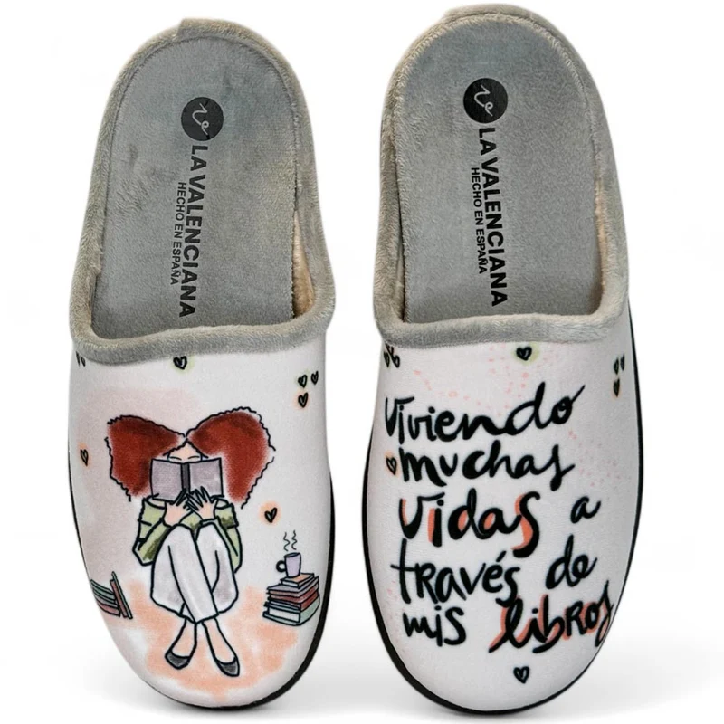 Zapatillas de Casa La Valenciana Libros