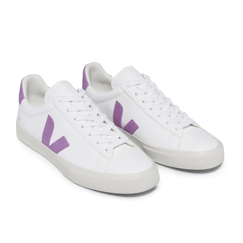 Deportiva blanco/mulberry CAMPO Veja