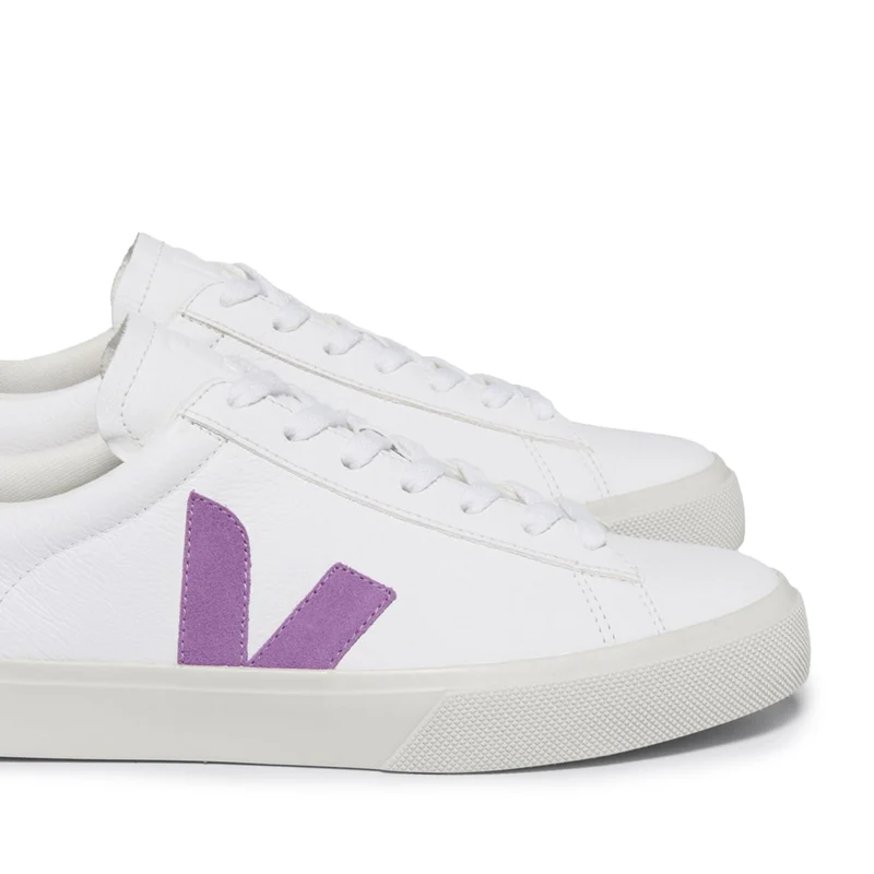 Deportiva blanco/mulberry CAMPO Veja