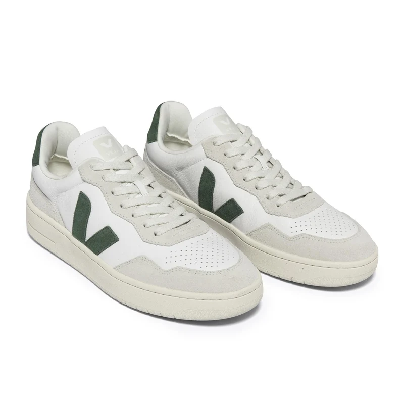 Deportiva blanco/verde V90 Veja