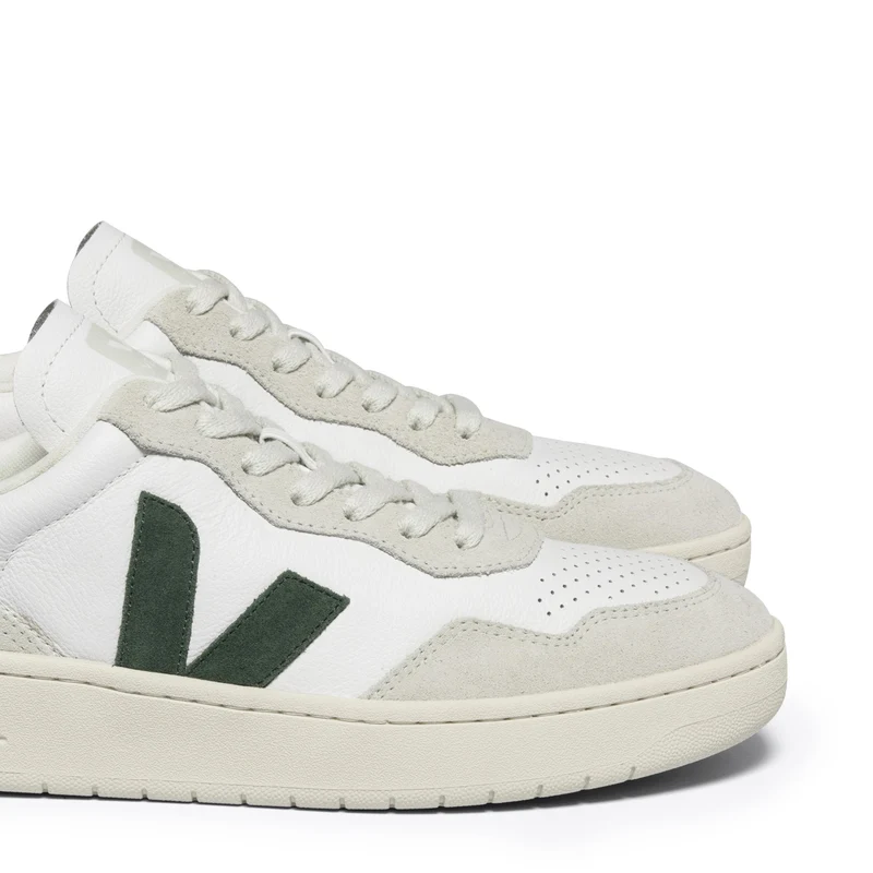 Deportiva blanco/verde V90 Veja