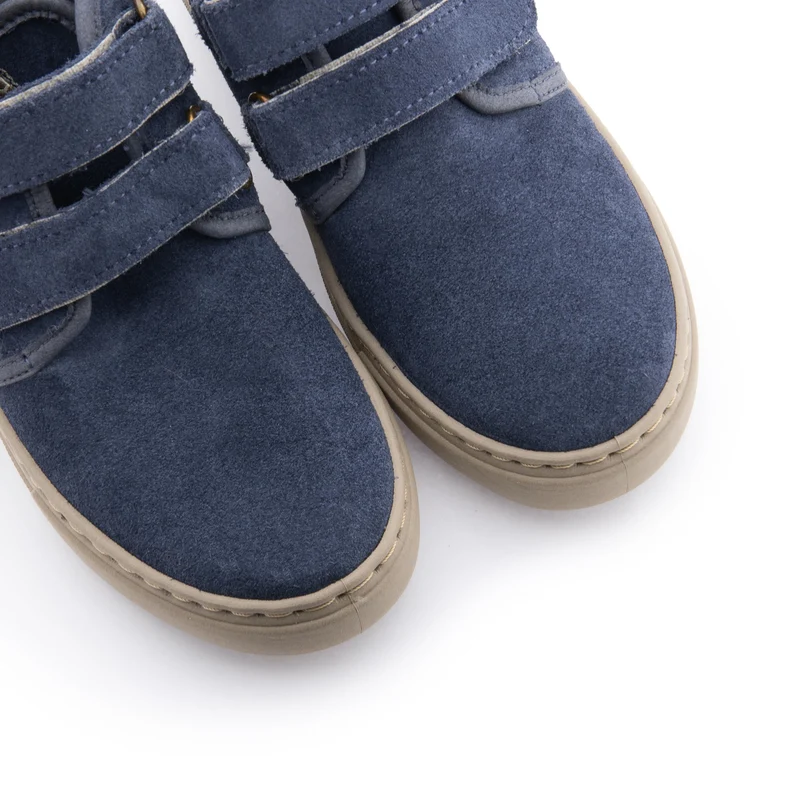 Bota serraje azul 93887 Cienta