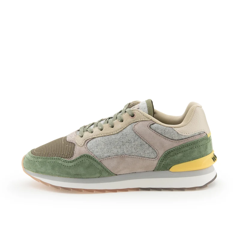 Deportiva beige/verde FARO Hoff