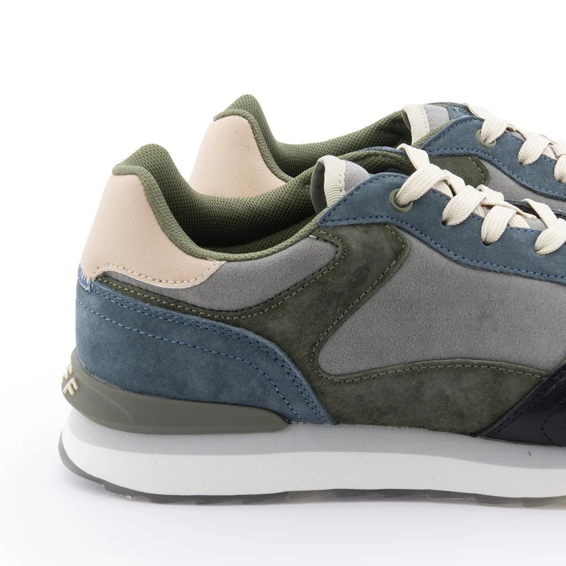Deportiva gris/azul QUEBEC Hoff