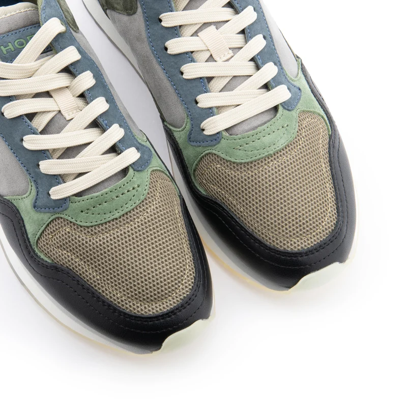 Deportiva gris/azul QUEBEC Hoff