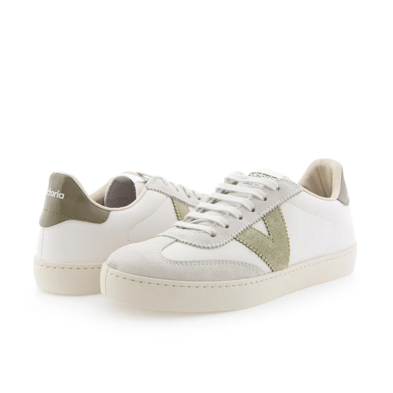 Deportiva blanco/kaki 1126184 Victoria