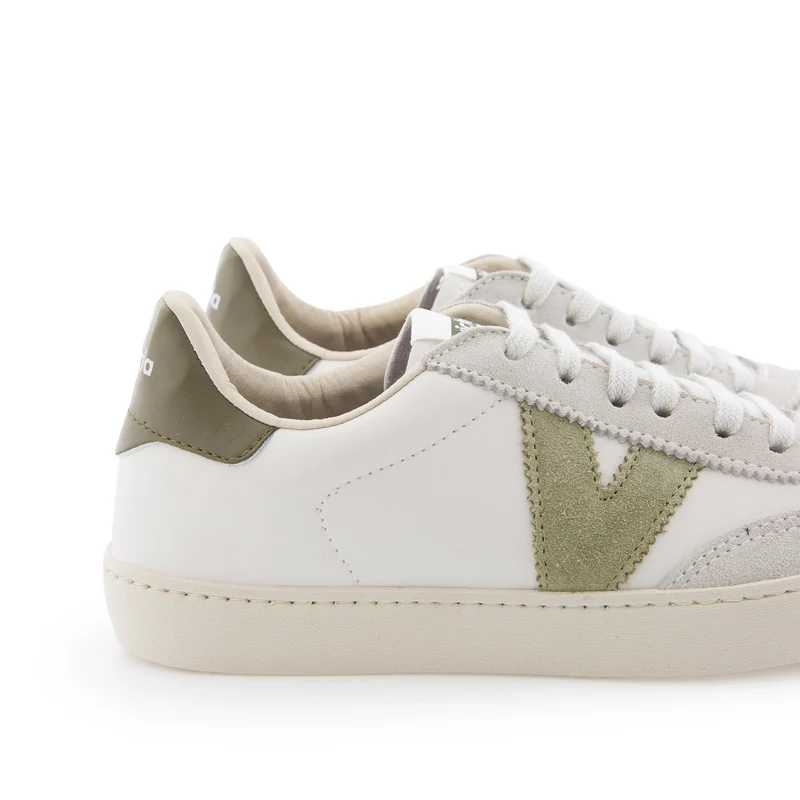 Deportiva blanco/kaki 1126184 Victoria