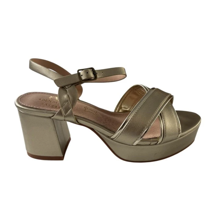 MUJER SANDALIA COLANDRA ORO