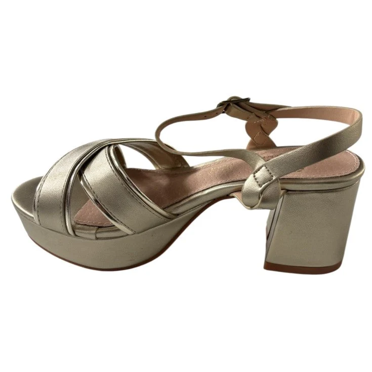 MUJER SANDALIA COLANDRA ORO