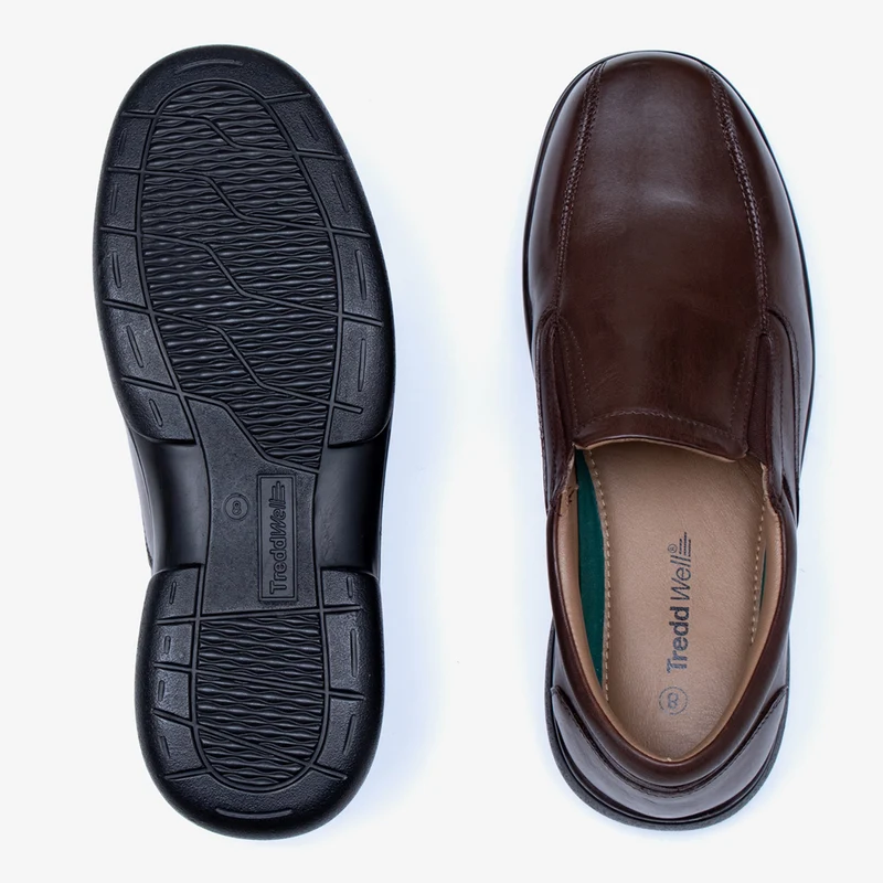 Zapatos sin cordones Tredd Well Norbit de corte ancho para hombre