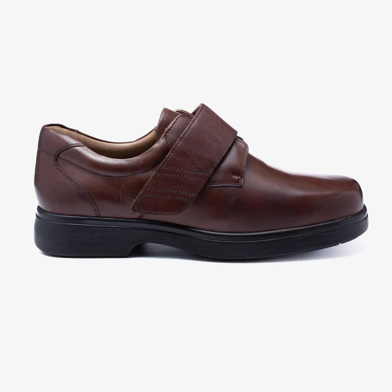 Zapatos con velcro Tredd Well Roger de corte ancho para hombre