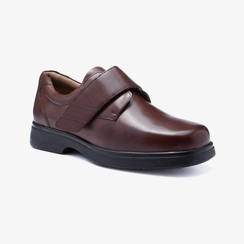 Zapatos con velcro Tredd Well Roger de corte ancho para hombre