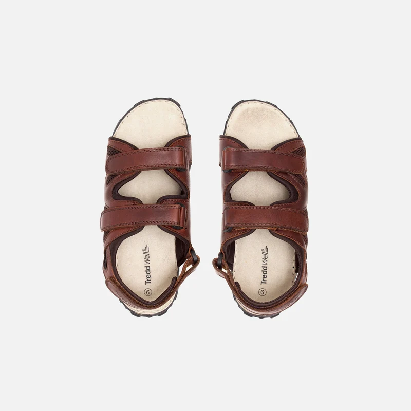 Sandalias de corte ancho para hombre Sandalias Ashley de Tredd Well
