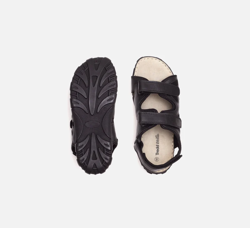 Sandalias de corte ancho para hombre Sandalias Ashley de Tredd Well