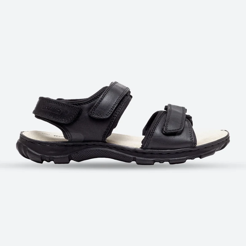 Sandalias de cuero James de ajuste ancho para hombre de Tredd Well