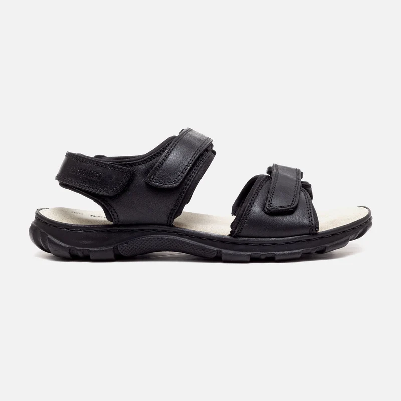 Sandalias de cuero James de ajuste ancho para hombre de Tredd Well