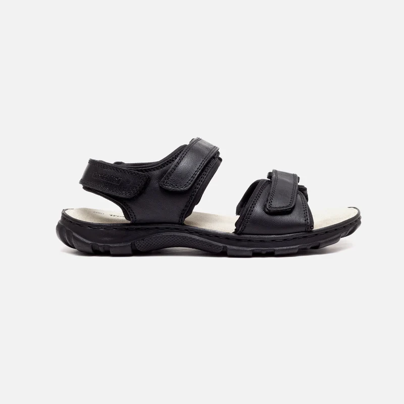 Sandalias de cuero James de ajuste ancho para hombre de Tredd Well