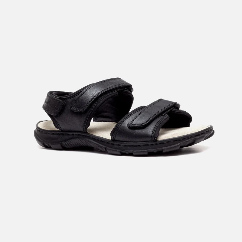 Sandalias de cuero James de ajuste ancho para hombre de Tredd Well