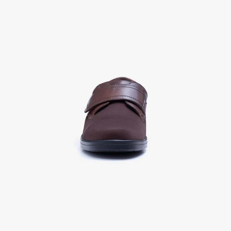 Zapatos elásticos suaves con velcro Tredd Well Benjamin de ajuste ancho para hombre