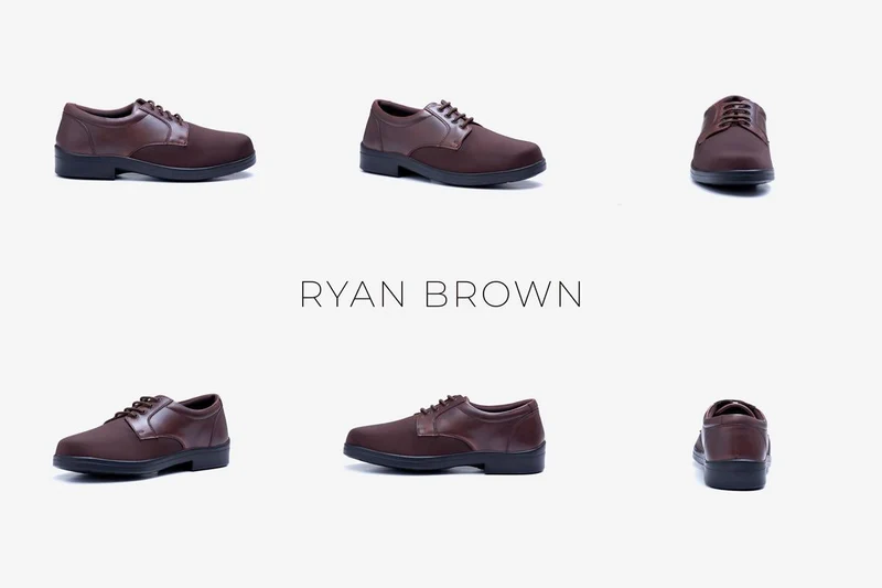 Zapatos con cordones Tredd Well Ryan de ajuste ancho para hombre