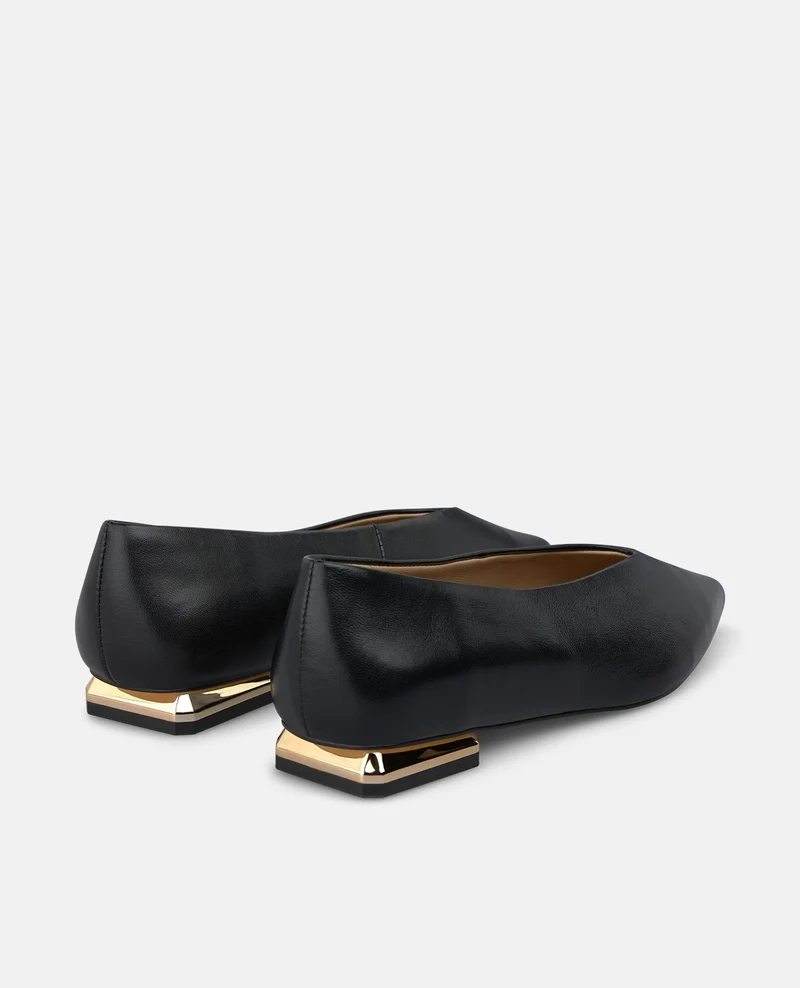 ZAPATO PLANO DE PIEL