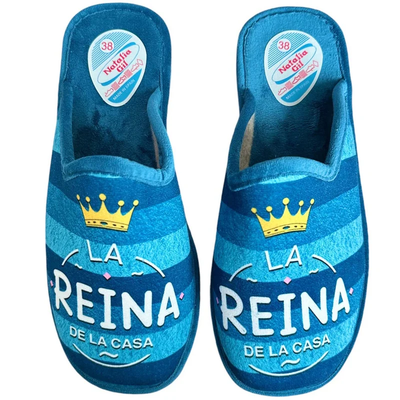Zapatillas de Casa Natalia Gil Reina 615 Jeans