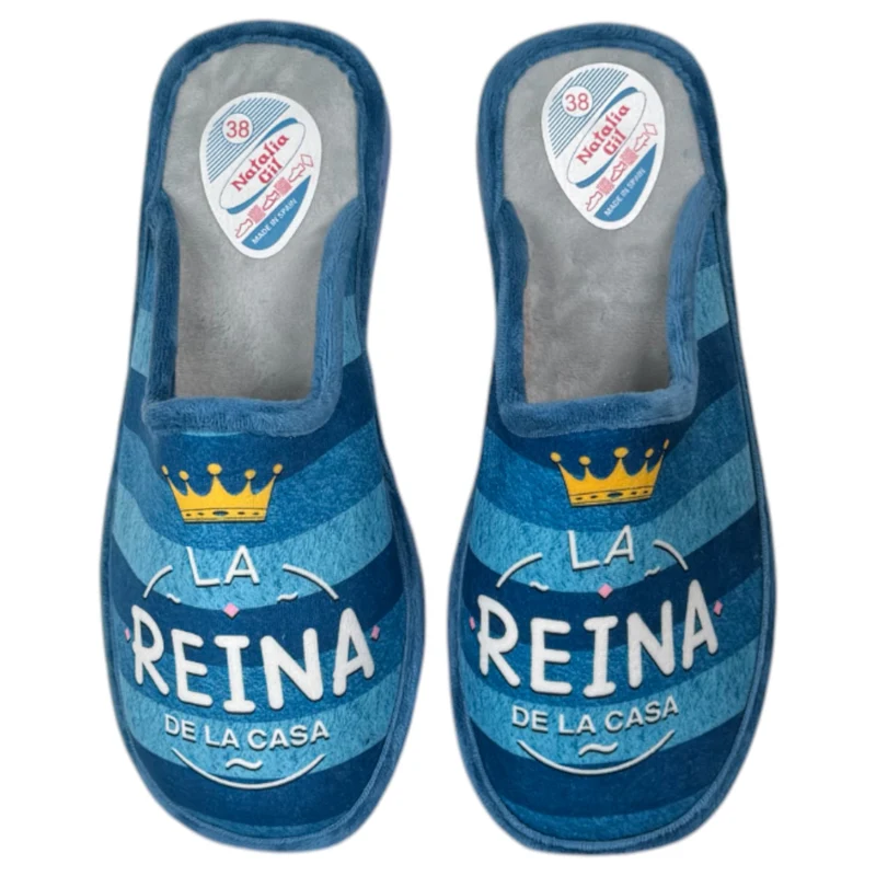Zapatillas de Casa Natalia Gil Reina 615 Jeans