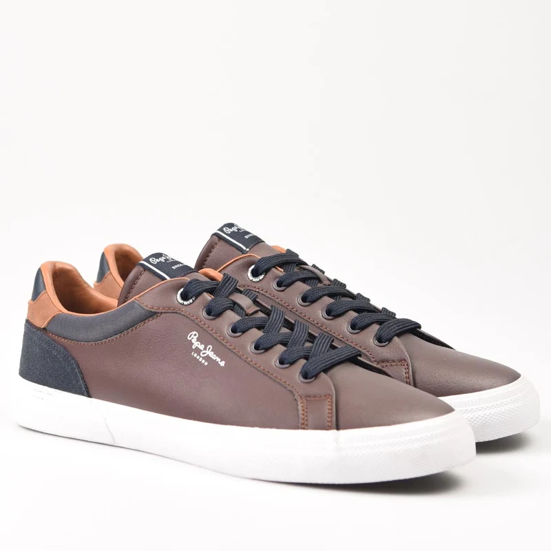 Zapatillas Pepe Jeans Kenton Court 878 Marrón