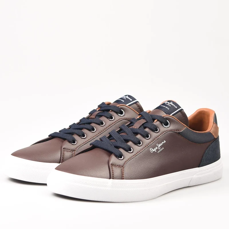 Zapatillas Pepe Jeans Kenton Court 878 Marrón